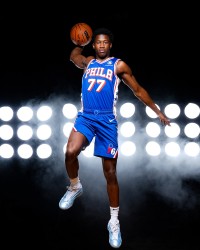 欢迎来到费城76人！探花埃奇库姆定妆照出炉📸